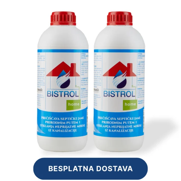 Bistrol Home za prečišćavanje septičke jame SET 2l