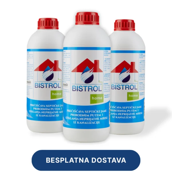 Bistrol Home za prečišćavanje septičke jame SET 3l