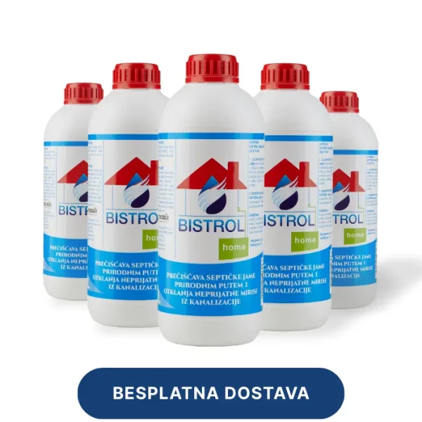 Bistrol Home za prečišćavanje septičke jame SET 5l